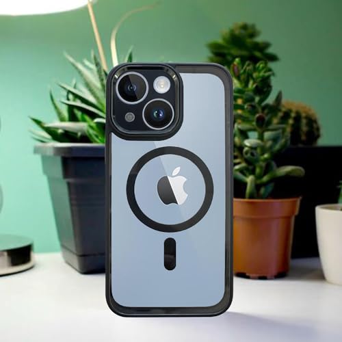 Image of AIBEX Polycarbonate Back Cover Compatible with Apple iPhone 14 Plus 6.7 inch Frosted Mag-Saf Series| Sleek, Translucent Matte | Anti-Slip, Drop and Camera Protection