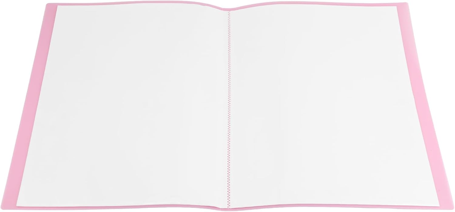 4 Pack A3 Diamond Painting Storage Book, Portfolio Display Folder with 30 Clear Pockets, Art Presentation Portfolio Binder for Organizing Artwork Document Certificates Photos, 12.7" x 17.3"