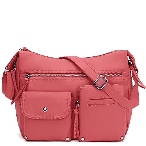 Scarleton Lightweight Shoulder Purse with Multiple Pockets, Casual Travel Handbag for Women, H1800