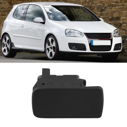 ArtHoval Car Glove Box Right Lid Replacement Handle Trim Cover with Switch 1K1857077B for VW Golf 5 6 for MK5 Sagitar - Black
