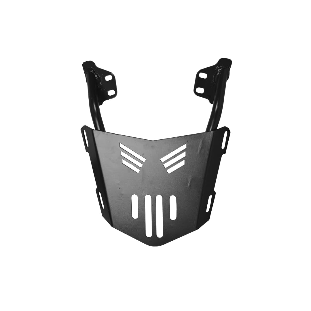 Luggage Rack/Back Rest Top Box Base Plate Back Carrier Black Compatible with Bajaj Dominar 250,400 & Pulsar All Models Old to New-image-46