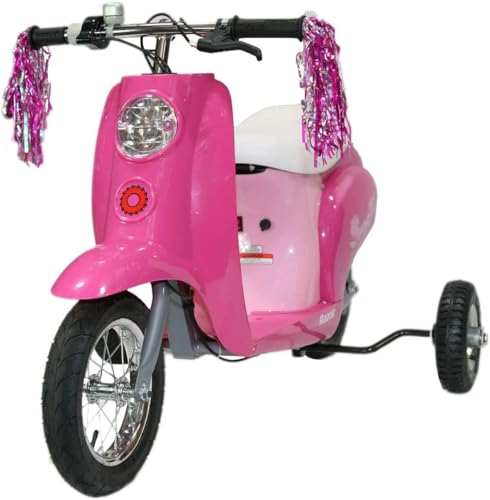 Image of Hardline Products USA Wheels for Tots Training Wheels for Razor Pocket Mod Scooter fits Sweet Pea, Euro, Bellezza, Petite, Betty, Sweet Pee, Vapor, Chrissy, Bistro, Kiki, Hot Mod & Lightshow