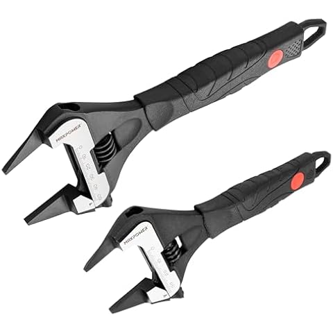 MAXPOWER Slim Jaw Adjustable Wrench Set Cover