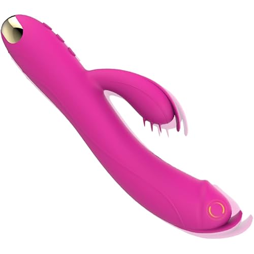 2025 New Adult Tools for Women Today Triple Stimulation Pleasure Toys Set 10 Frequency Modes and Licking Feeling Automatic Electric Machine Handheld Gifts for Woman Rabbit Ears Women Pleasure Toy