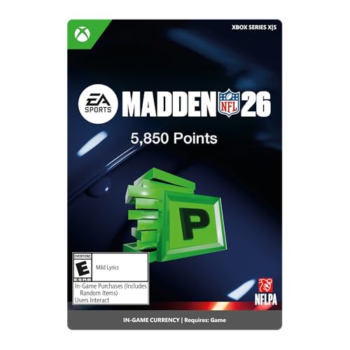 Image of Madden NFL 26 | 5,850 MUT POINTS | XBOX Series X|S Digital