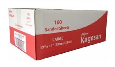 KAGESAN RED LARGE BULK VALUE BOX 160 BIRD CAGE SAND SHEETS SAND PAPER 43cmX28cm