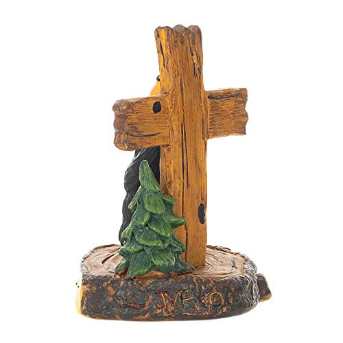 Demdacoprayblackbear5x55handcastresinfigurinesculpture Urban Country Home Decor Demdaco pray black bear 5 x 55 hand cast resin figurine sculpture urban country home decor