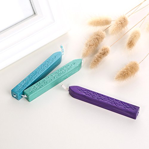 12 Pezzi Sigillatura dei Bastoncini di Cera con