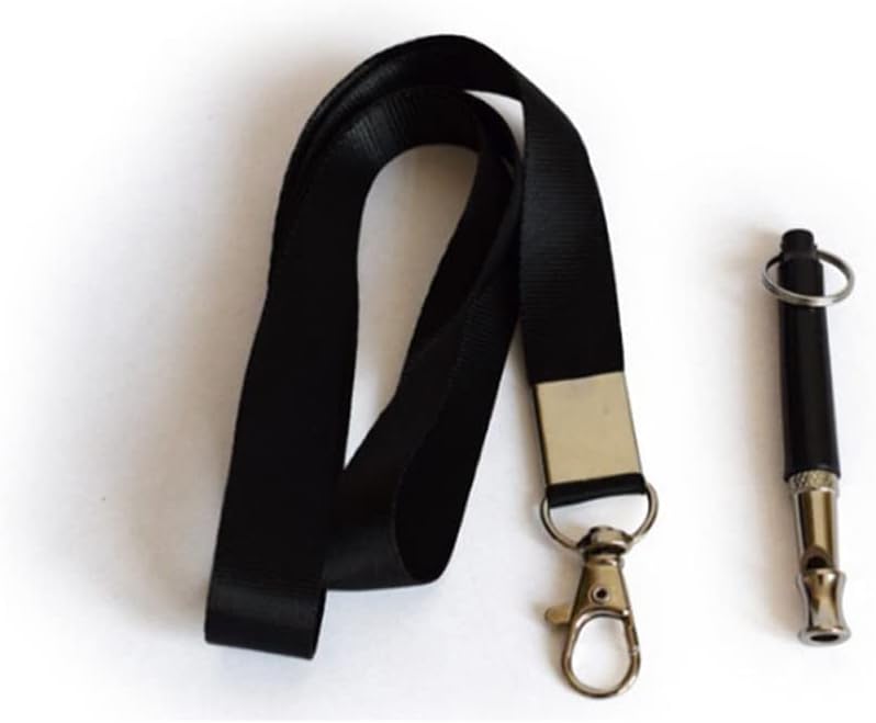 Geescoo Pet Training Clicker Dog Whistle Ultrasonic Anti-Lost Device Wrist Strap Durable Lightweight Easy Cats Puppy Birds Horses Perfect Behavioral Black : Geescoo : Pet Supplies