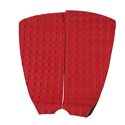 Skimboard Traction Pad Surfboard Traction Pad Surf Traction Pad Stomp Pad for Skimboards, Surf Boards, Funboard, Fish Board, (Color : Red)