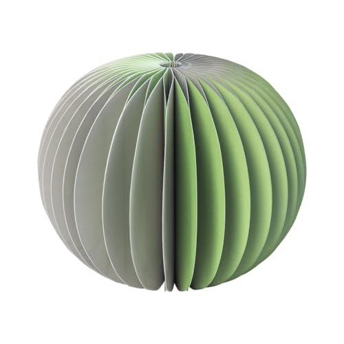 Jarrón de papel Yuki Sage REMEMBER decorativo plegable e impermeable de 18 cm para mesa de salón 2