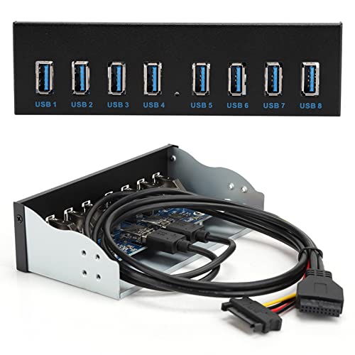 Panneau avant hub USB 3.0 extension baie lecteur optique PC 19 broches