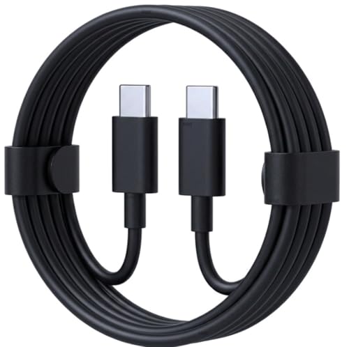 Image of 25w /45w Type C To C PD Ultra-Fast Cable | High Speed Data Transfer | Compatible with Samsung M35 /M15 /F15 /A15 /A14 /M14 /F14 /M34 /F34 /A34 /A54 /S21 Fe /S22 /S23 /S24 /S25Plus | Original Superfast Charging |Black