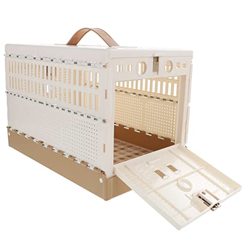 Cage à Pigeons Cage d Oiseau De Chasse Cage De Dressage Pigeon Cage Pigeon Lavable Oiseau Pliable Cage d'entrainement pour Pigeons des Oiseaux Volière Cage Chaton Voyage Ménage PVC