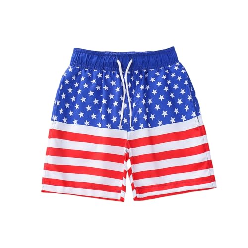 Boys Swim Trunks with Compression Liner Summer Beach Quick Dry Swimsuit Bathing Suit Swimming Shorts Stretchy UP𝐅 50+