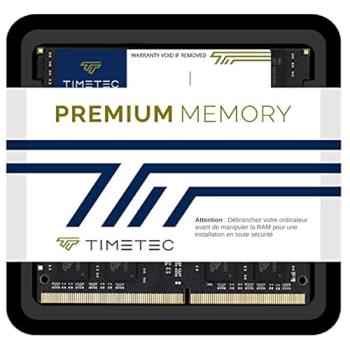 Timetec 32GB KIT(2x16GB) DDR4 2666MHz PC4-21300 Non-ECC Unbuffered 1.2V CL19 2Rx8 Dual Rank 260 Pin SODIMM Laptop Notebook PC Computer Memory RAM Module Upgrade