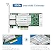10Gb PCI-E Network Card for Intel X550-T2,Dual RJ45 Ports with Intel X550 AT2 Controller,PCI Express 3.0 X4 LAN Adapter Supports Windows Server/Linux/VMware