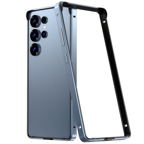 Samsung �p Galaxy �p S26 25 24 23 Ultra �p�����y�ʃA���~�j�E�����^���t���[���n�C�u���b�h�V���R���o���p�[�P�[�X�����ی�A�N�Z�T���[�A�u���[�AS24 Plus �p
