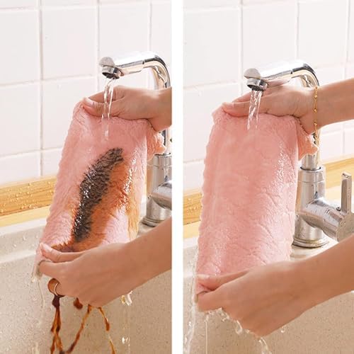 Image of Microfiber Cleaning Cloths| Highly Absorbent, Lint and Streak Free, Multi -Purpose Wash Cloth for Kitchen, Car, Window, Stainless Steel, Silverware (Pack of 15, Multicolor)