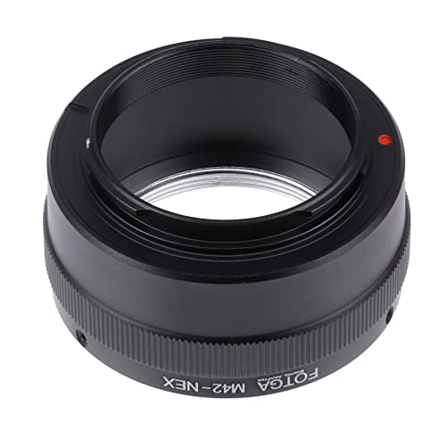 Hersmay M42 To NEX E-mount Lens Mount Adapter for 42mm Screw Mount Lens to Fit for Sony NEX E mount a7 IV a7 II III a7R II a7R III a7S II a7S III a9 a9ii a7R a7riii a7r iv a6600 a6500 a6300 a6000 - Image 3