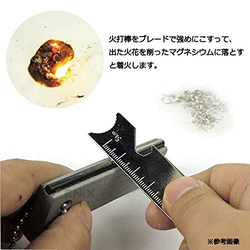 ファイヤースターター メタルマッチ 火打石 マグネシウム 火