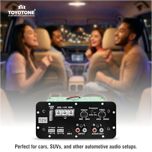 Toyotone 12V 150W RMS Car Mono Amplifier - Image 7