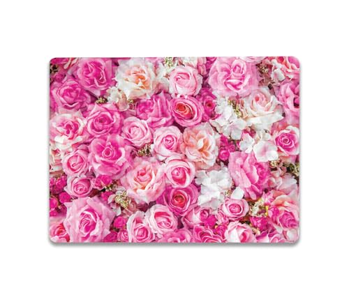 Image of MightySkins Carbon Fiber Skin Compatible with Microsoft Surface Laptop Go 3 (2023) Full Wrap Kit - Bed of Roses | Protective, Durable Textured Carbon Fiber Finish | Made in The USA