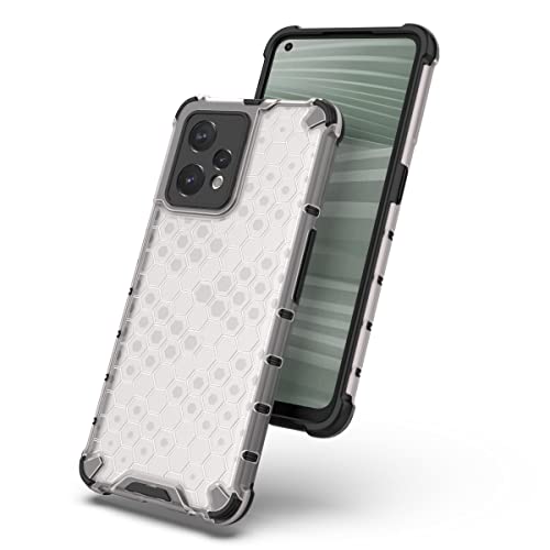 Image of Glasgow Back Case Cover Compatible with Realme 9 Pro Plus 5G (Stylish Design) - Transparent