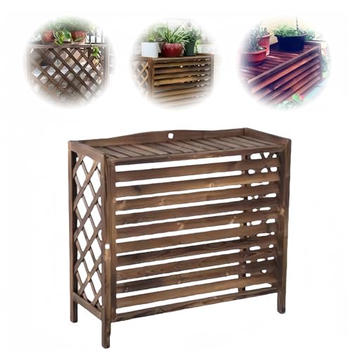 Réduire le bruit du climatiseur extérieur avec ce cache de protection 86x35x80 cm