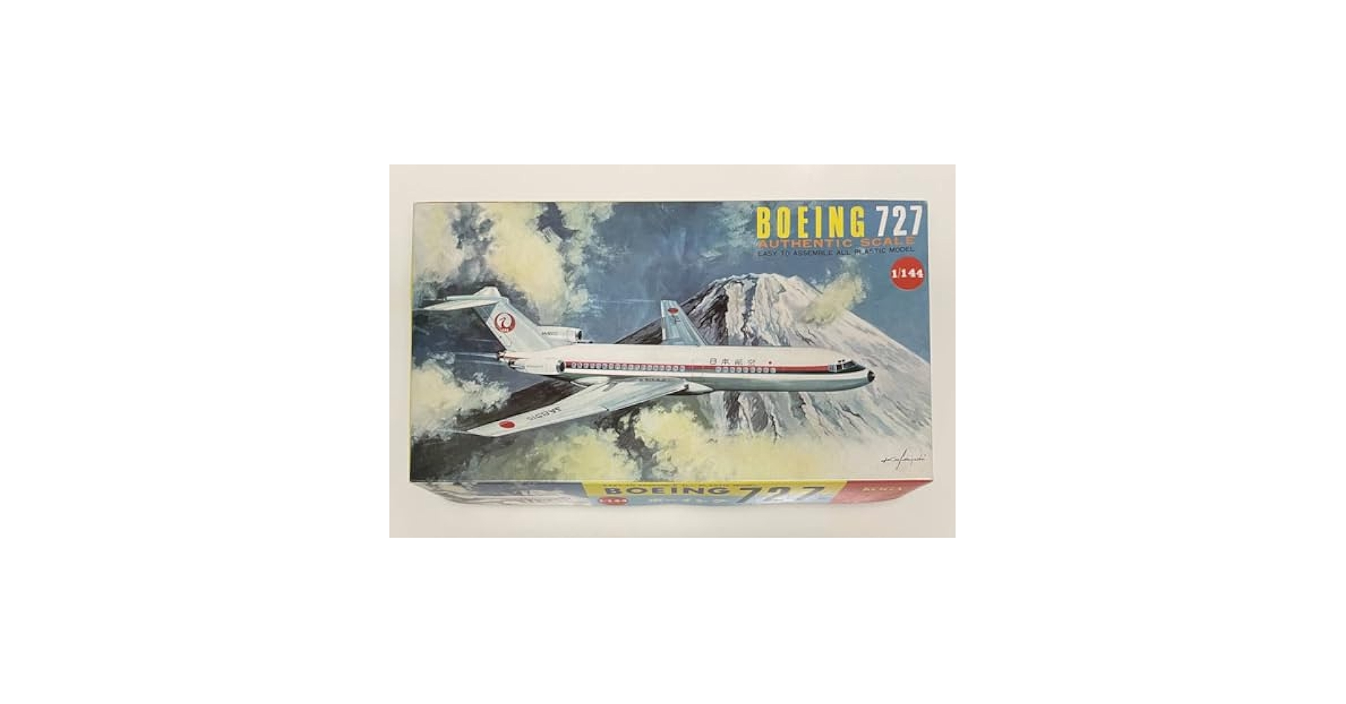 Amazon.co.jp: TOHO Furukawa Model 1144 Boeing 727 Japan