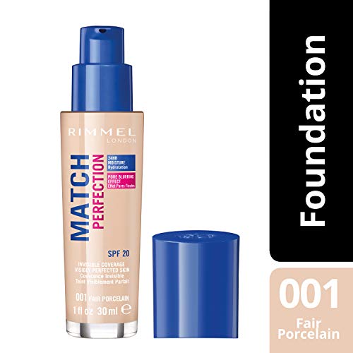 Rimmel Rimmel Match Perfectie Foundation Spf20 30Ml - 001 Fair Porcelain