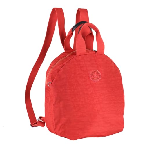 ZURV Backpack for Women Large Capacity Circle Lightweight Oxford Cloth Tote Round Shoulder Bag for Travel Outdoor