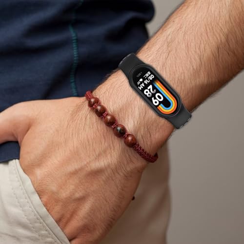 FTRONGRT Bracelet Compatible avec Xiaomi Smart Band 10/10 NFC / 9/9 NFC / 8/8 NFC, Doux Confortable, Silicone Sangle de Remplacement. – Image 6