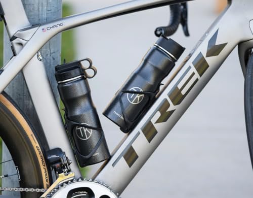 Botella de Agua para Bicicleta Aislada al Vacío de Acero Inoxidable 20oz Travel Kuppe TKC-001 miniatura 2