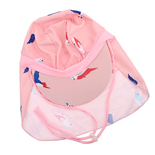 BESTYASH Visera De Sombrero para El Sol Playa Cámping Cubo Ajustable Encabezamiento Carpa Sombrero Al Aire Libre Sombrero De Sol De Piscina para Sombrero De Verano Poliéster Rosa