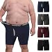INNERSY Men's Big and Tall Boxer Briefs Cotton Moisture Wicking Underwear 4-Pack(Dark Retro, 5X-Large)