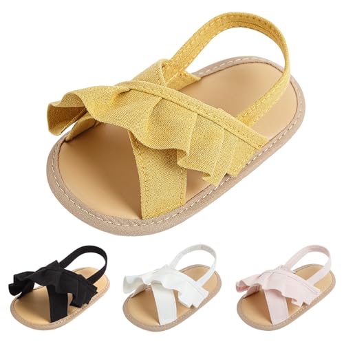 Baby Sandals Summer Baby Shoes Rubber Sole Non Slip Floor Sandals Lace Toddler Shoes Casual Girls Shoe Size 52
