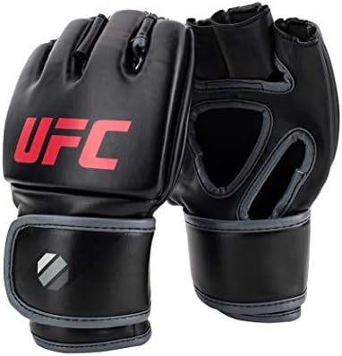 UFC 5 oz MMA Martial Arts Training Gloves, Black, Large/X-Large
