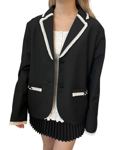 [ウィゴー] PHILLY レースデザイン ジャケット レディース F ブラック