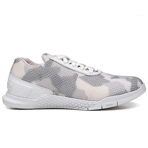 Tênis Rock Fit Grip 3 Cinza Camuflado Cross Training Calçado Cross Musculação Academia Confortável (