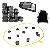 Yatikt Magnetic Chess Game,Fun Table Top Multiplayer BoardGame,Magnetic Game Educational Toys,Portable Board Game Set for The Family for Kids and Adults (20pieces)