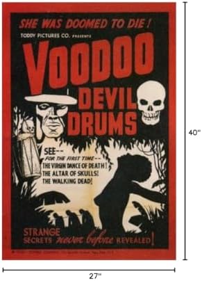 Voodoo Devil Drums - Movie Poster - 27 x 40 image 3