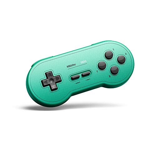 8Bitdo Sn30 Bluetooth Gamepad for Nintendo Switch,Windows,macos,Android,Raspberry Pi (GP Green Edition)