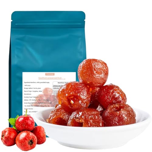 Hollow hawthorn8.81oz,Preserved Fruit Snack,Sweet and sour hawthorn candied