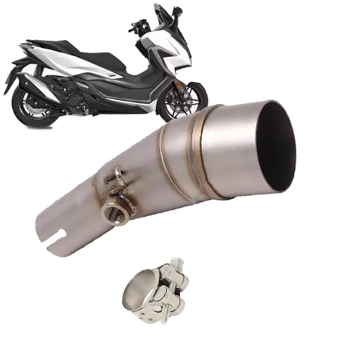 Silencieux d'Échappement Moto Forza 300 - Réparation Échappement Rouillé avec Tube Intermédiaire