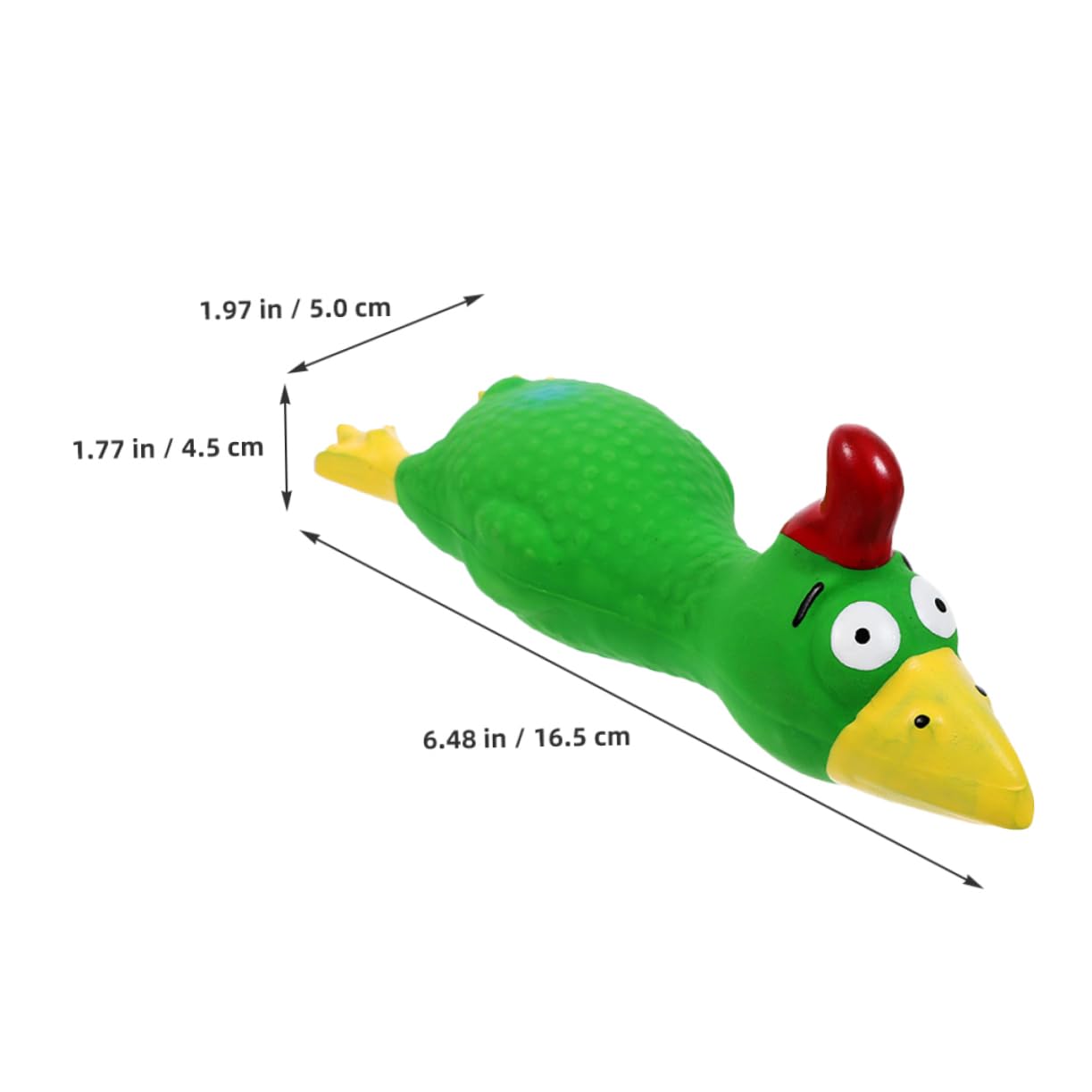 Mipcase Lot De 5 Jouets Interactifs À Mordre pour Animaux De Compagnie Jouets Couineurs pour Chiens Jouets De Dentition en Latex pour Chiots Jouets Sûrs Et Doux pour Chiens 2 Pièces X 5