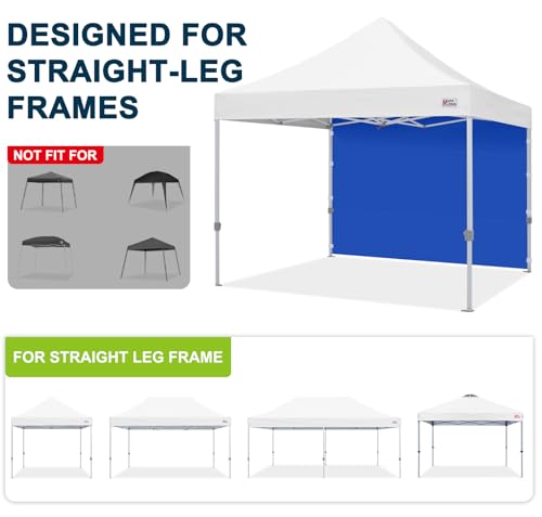 Image of MASTERCANOPY 8x8 Pop Up Canopy Sidewall Only 1-Pack Blue