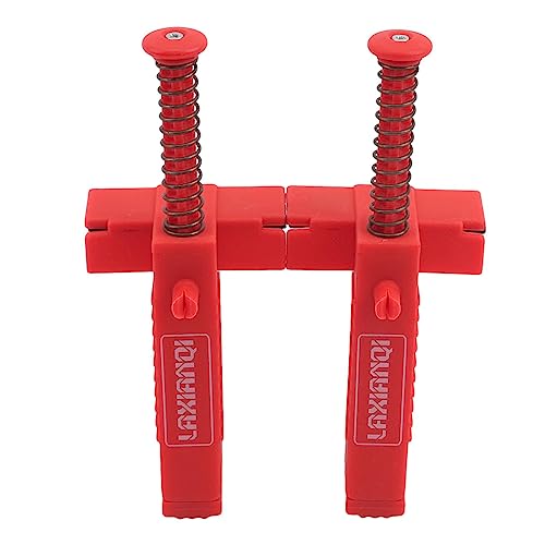 Géneric 2 PCS Brick Line Runner Wire Drawer Bricklaying Tool Bricklaying Clamps Corner Blocks Bricklayers para Construcción miniatura 5