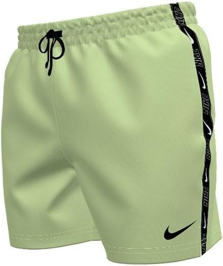 Maillot de bain boxer pour filles Nike avec coupe shorty extensible bleu