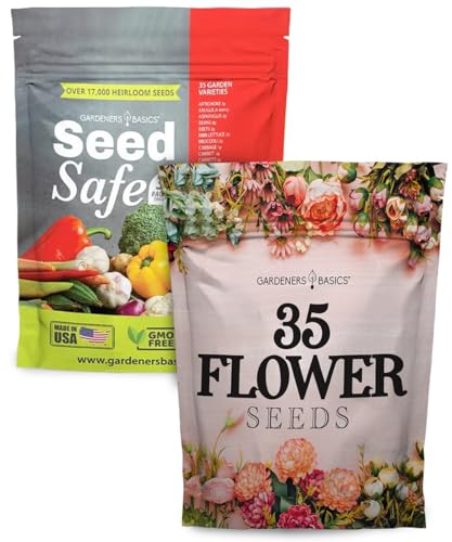 Survival & Wildflower Seed Kit with 70 Varieties